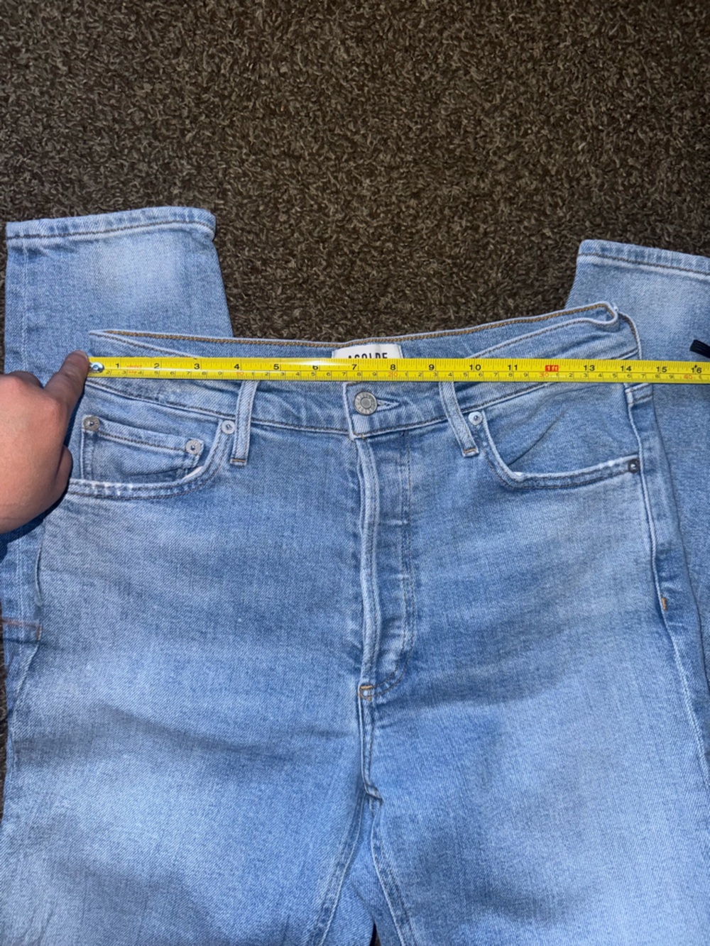AGOLDE Nico High Rise Slim Fit Jeans - Picture 8 of 8
